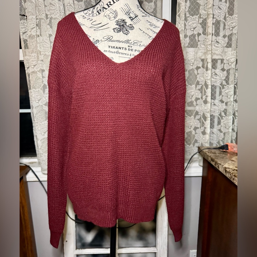 Blue notes Textured Sweater. - Picture 2 of 8